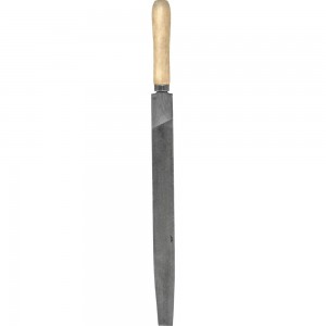 Плоский напильник РемоКолор 300 мм, №2, деревянная ручка 40-1-633