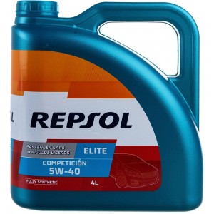 Моторное масло REPSOL ELITE COMPETICION 5W40 4L 6058/R 6058R