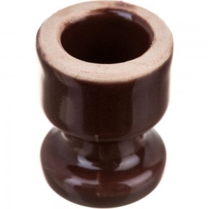 Керамический ретро изолятор Retrika коричневый, 20 шт RI-02202-20