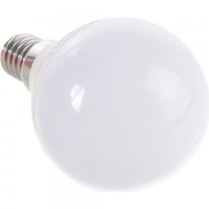 Светодиодная лампа LED G45 Е14 7W 560Лм, 4000K, холодный свет REV 32341 9