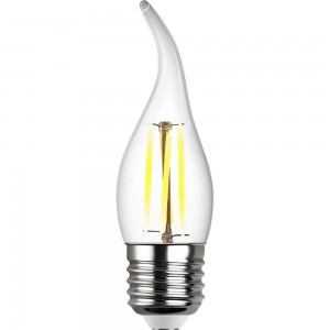 Светодиодная лампа REV FILAMENT свеча на ветру, FC37, E27, 7W, 2700K, DECO Premium 32429 4