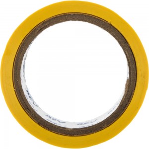 Изолента REV ПВХ 0,13х15мм желтая 5м DIY 28677 6