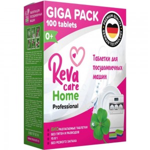 Таблетки для посудомоечных машин Reva Care 100 таб R17100