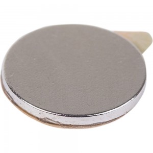 Неодимовый магнит диск 10х1мм с клеем сцепление 0.5 кг REXANT 72-3111-1 (упаковка 20 шт.)