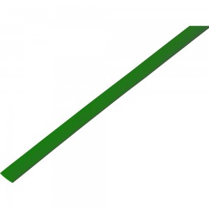 Термоусадка REXANT 6.0/3.0 мм, 1 м, зеленая 20-6003