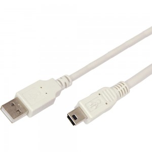 Шнур REXANT mini USB male - USB-A male 3M 18-1136