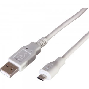 Шнур REXANT micro USB male - USB-A male 3M 18-1166