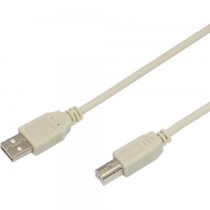 Шнур REXANT USB-А male - USB-B male 1.8M 18-1104