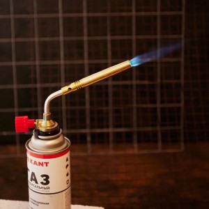 Газовая горелка-насадка Rexant GT-18 механическая с регулятором паяльного типа 12-0018