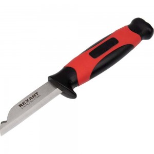 Нож монтажника с чехлом REXANT 67 мм 12-4939