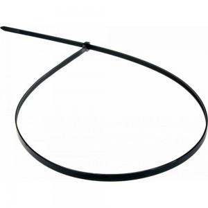 Нейлоновая кабельная стяжка REXANT 700x9,0мм, черная 100 шт/уп 07-0701-9