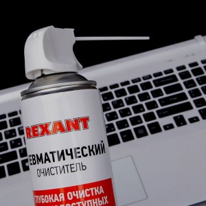 Пневматический очиститель REXANT DUST OFF 720 мл, аэрозоль 85-0001-2