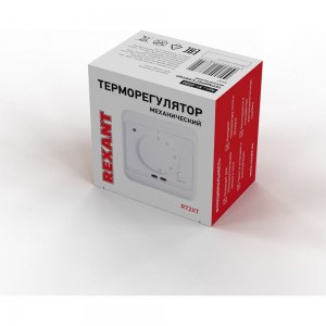 Терморегулятор механический с датчиком температуры пола и воздуха REXANT 51-0580