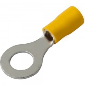 Кольцевой изолированный наконечник REXANT диам.8.4мм 4-6кв.мм желтый 08-0054