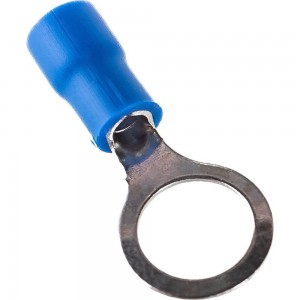 Изолированный кольцевой наконечник REXANT, диам. 8.4 мм, 1.5-2.5 кв.мм, синий 08-0036