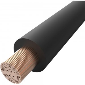 Гибкий сварочный кабель REXANT КГтп-ХЛ 1х10 кв.мм, 10 метров 01-8410-10