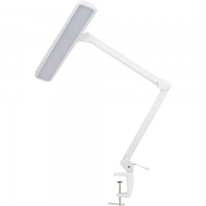 Настольная бестеневая лампа REXANT, струбцина 324 SMD LED теплое и холодное свечение 31-0410