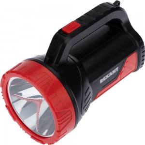 Аккумуляторный фонарь прожектор REXANT с боковым светом, индикатор зарядки, 5000 mAh 75-707