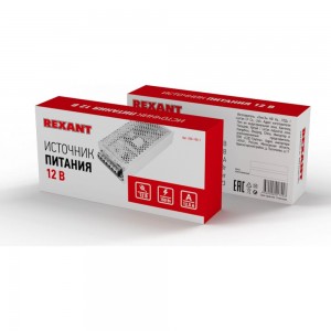 Источник питания REXANT 12 В 150 Вт 12,5 А открытый 200-150-1