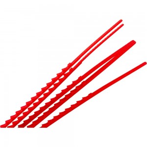 Номерная пломба для опечатывания REXANT пластиковая 255 мм красная 50 шт 07-6121