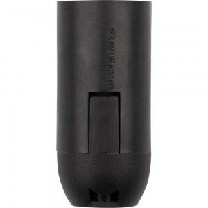 Термостойкий подвесной патрон REXANT пластиковый Е14 черный 11-8843-4