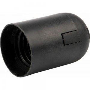 Термостойкий подвесной патрон REXANT пластиковый Е27 черный 11-8828