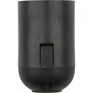 Термостойкий подвесной патрон REXANT пластиковый Е27 черный 11-8828