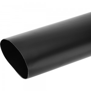 Термоусаживаемая клеевая трубка REXANT 115,0/19,0 мм, 6:1 черная 1 м 23-0115