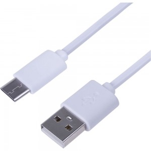 Шнур USB 3.1 type C -USB 2.0 REXANT 1 м белый 18-1881-1