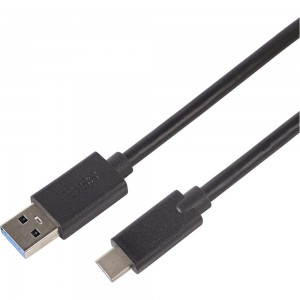 Шнур USB 3.1 type C -USB 3.0 REXANT 1 м черный 18-1880