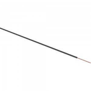 Автомобильный провод REXANT ПГВА/ПВАМ 1x1,50 мм черный, бухта 5 метров 01-6536-2-5