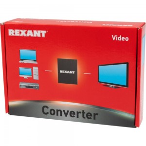 Конвертер REXANT BNC и S-video на VGA 1080р 17-6910