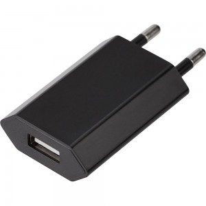 Сетевое зарядное устройство REXANT для iphone/ipad usb, 5v, 1 a, черное 16-0272