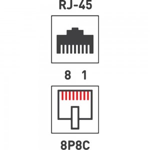 Модуль keystone REXANT jack rj-45(8p8c), utp, cat 5e, тип 180 градусов, самозажимной, белый 03-1012