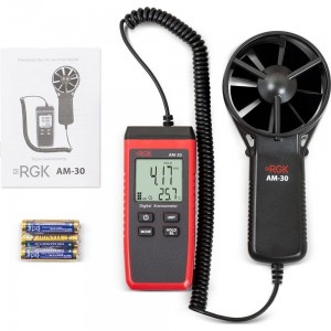Термоанемометр RGK AM-30 с поверкой 779296