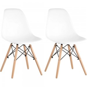 Комплект стульев Ridberg DSW EAMES белый, 2 шт. 1204694