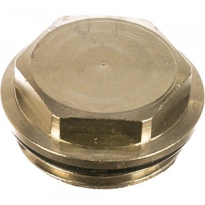 Заглушка с прокладкой (наружная резьба 3/4) для радиаторов Monolit Rifar:176