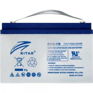 Батарея аккумуляторная 12V 110Аh/20h Ritar ev12-110