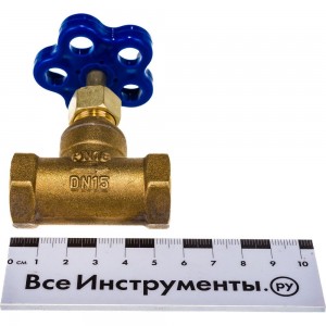 Запорный клапан вентиль RM 1/2 ВР-ВР муфтовый Ду15 Ру16 -12FFG