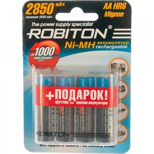 Аккумулятор ROBITON 2850MHAA-4/box BL4 /4 шт./ 9788