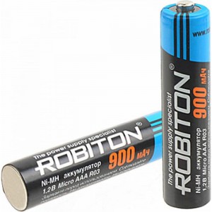 Аккумулятор ROBITON 900MHAAA-2 BL2 (2шт) 8796