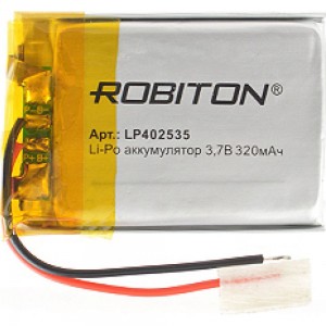 Аккумулятор Robiton LP601730 3.7В 250мАч PK1 14902