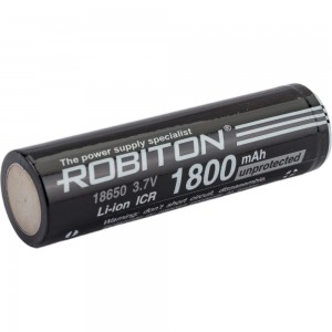 Аккумулятор ROBITON LI18650-1800NP- без защиты 15629