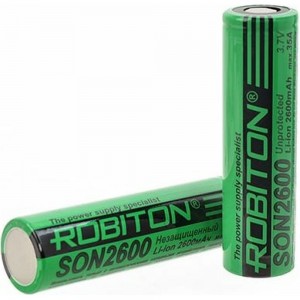 Аккумулятор ROBITON SON3000 15А Sony 18650VTC6 без защиты 15700