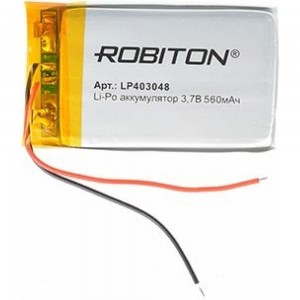 Аккумулятор ROBITON LP403048 3.7В 560мАч 15736