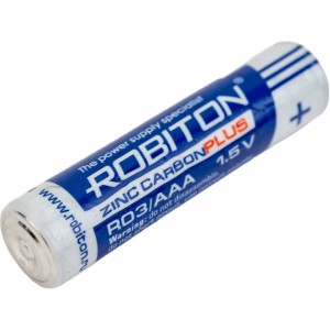 Элемент питания ROBITON 4шт. PLUS R-R03-SR4 R03 SR4, 13122