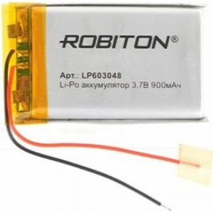 Аккумулятор ROBITON LP603048 3.7В 900мАч 15745
