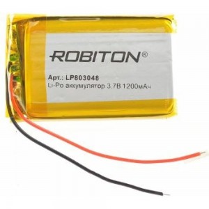 Аккумулятор ROBITON LP803048 3.7В 1200мАч 15750