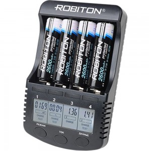 Интеллектуальное зарядное устройство Robiton MasterCharger Pro LCD 13613