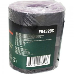 Бумага наждачная на тканевой основе в рулоне 100 мм, 10 м, P320 Rockforce RF-FB4320C